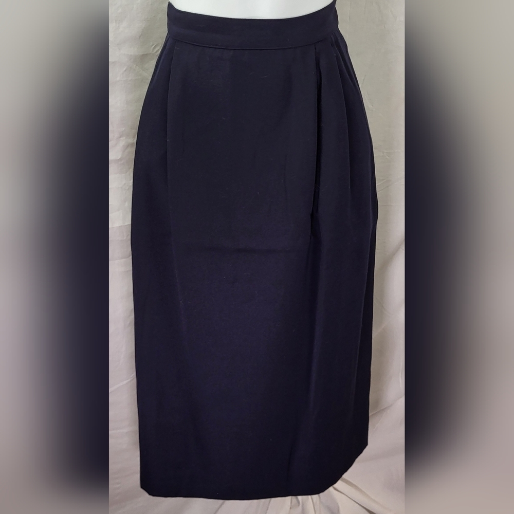 Vintage CASUAL CORNER Navy Blue 2 Piece Suit - Size 10 - Picture 5 of 7